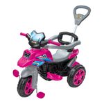 triciclo infantil maral moto trail rosa (mp)