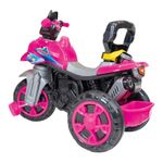 triciclo infantil maral moto trail rosa (mp)