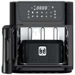 fritadeira elétrica air fryer eos oven 15 litros 127v inox (mp)