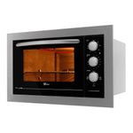 forno elétrico fischer embutir fit line 48l inox 127v (mp)