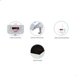 balança digital balmak pesar/medir 300kg bk300fan pa0150 (mp)