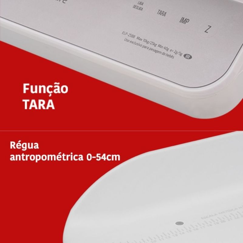 balança digital balmak baby 25kg elp25bbac pa2570 (mp)