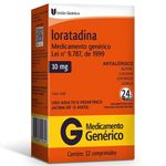 loratadina 10mg 12 comprimidos união química