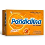 pondicilina vitamina c 12 pastilhas sabor laranja união química