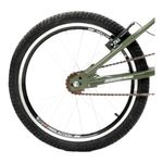 bicicleta free action cross aro 20 1v verde militar (mp)