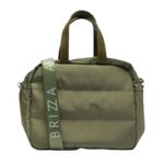 bolsa térmica brizza arezzo tiracolo nylon gigi média verde (mp)