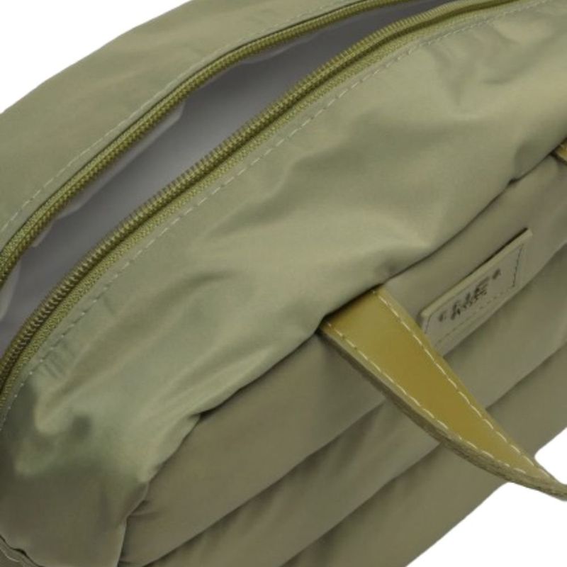 bolsa térmica brizza arezzo tiracolo nylon gigi média verde (mp)