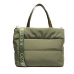 bolsa tiracolo brizza arezzo pequena nylon gigi verde (mp)