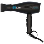 secador de cabelo profissional lion tutti silenciar 2200w 127v preto (mp)