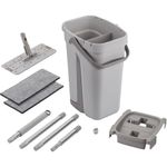 mop flat menalux com refil cinza a23217301