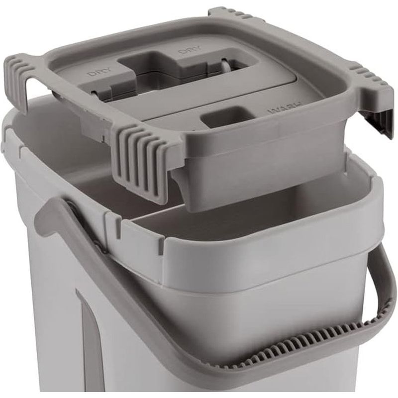 mop flat menalux com refil cinza a23217301