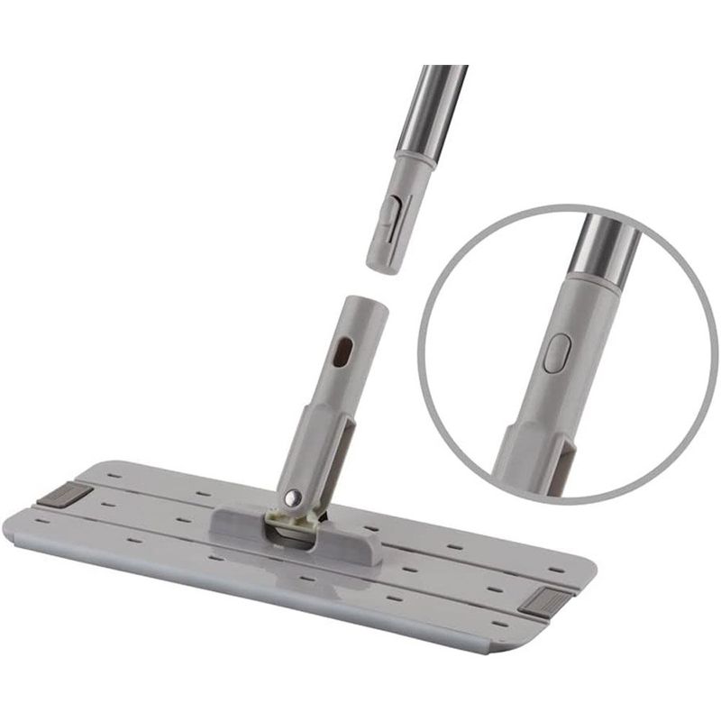 mop flat menalux com refil cinza a23217301