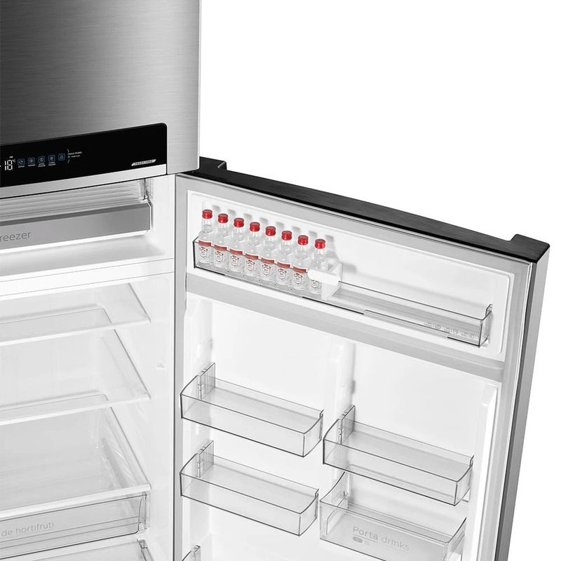 geladeira midea inverter frost free duplex 491 litros inox md-rt650evk463