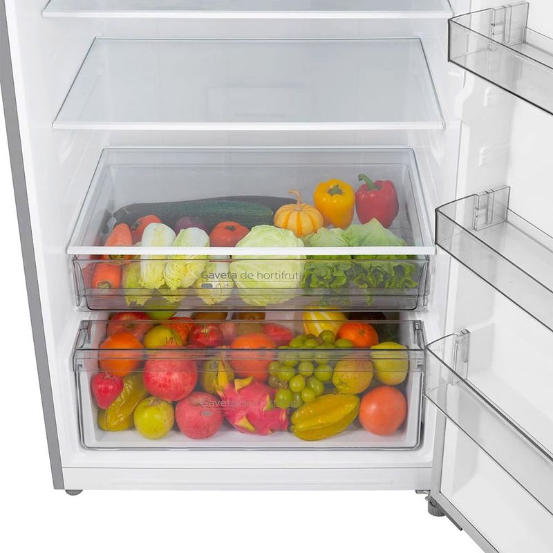 geladeira midea inverter frost free duplex 491 litros inox md-rt650evk463