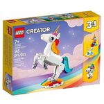 bloco lego creator unicórnio mágico 31140