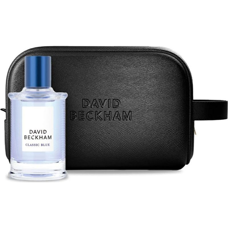 perfume david beckham classic blue eau de toilette 50ml + necessaire