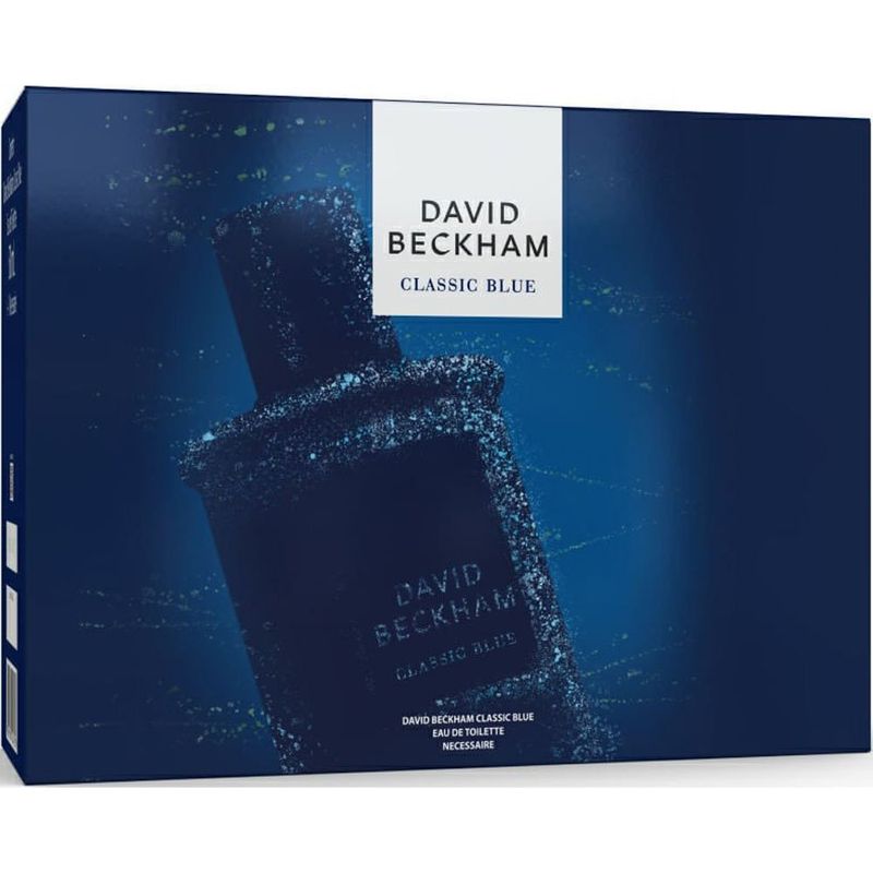 perfume david beckham classic blue eau de toilette 50ml + necessaire