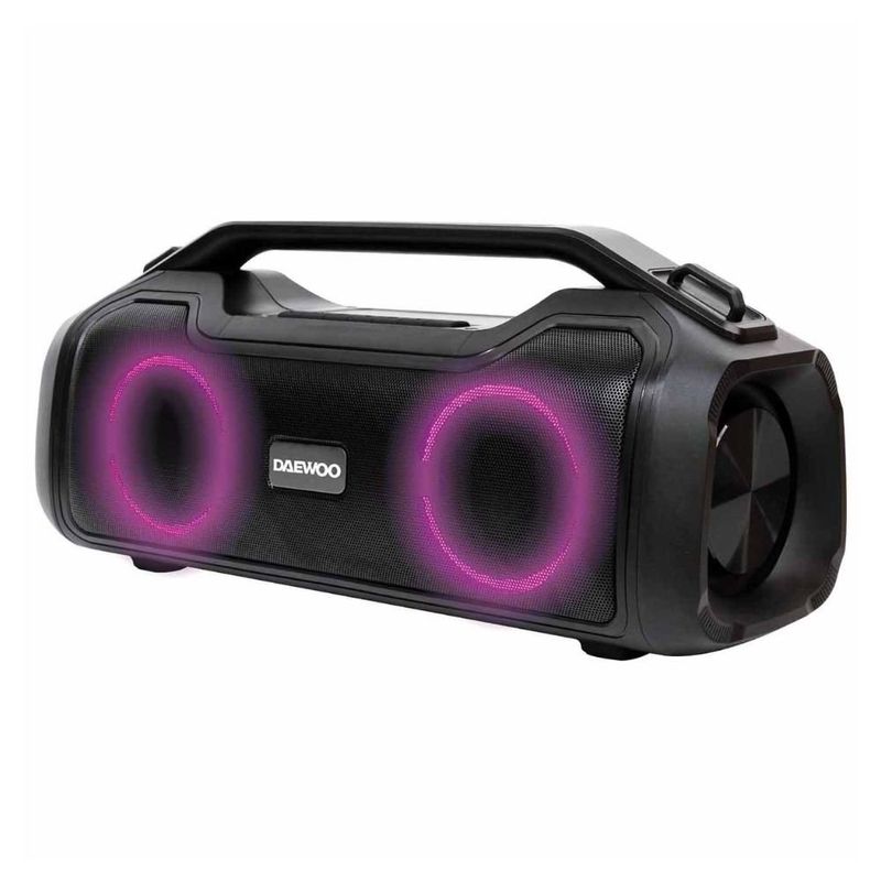 caixa de som daewoo power boombox 200w dw541 (mp)