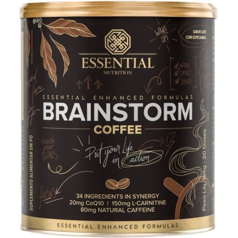 brainstorm coffee essential nutrition 186g