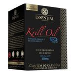 krill oil 500mg essential nutrition 60 cápsulas