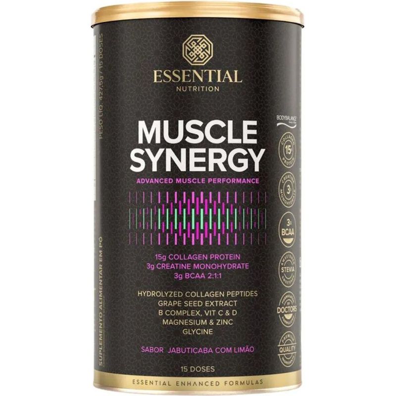 muscle synergy essential nutrition sabor jabuticaba com limão 427,5g