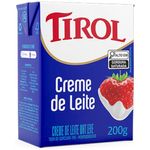 creme de leite tirol uht 200g