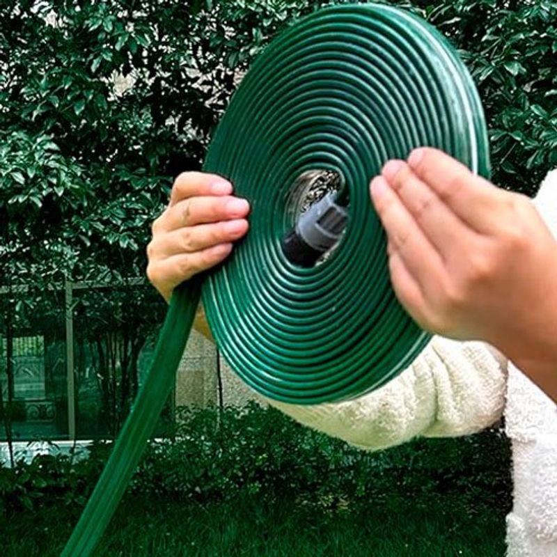 kit mangueira de irrigação de jardim watoo 7,62 metros verde a-bi