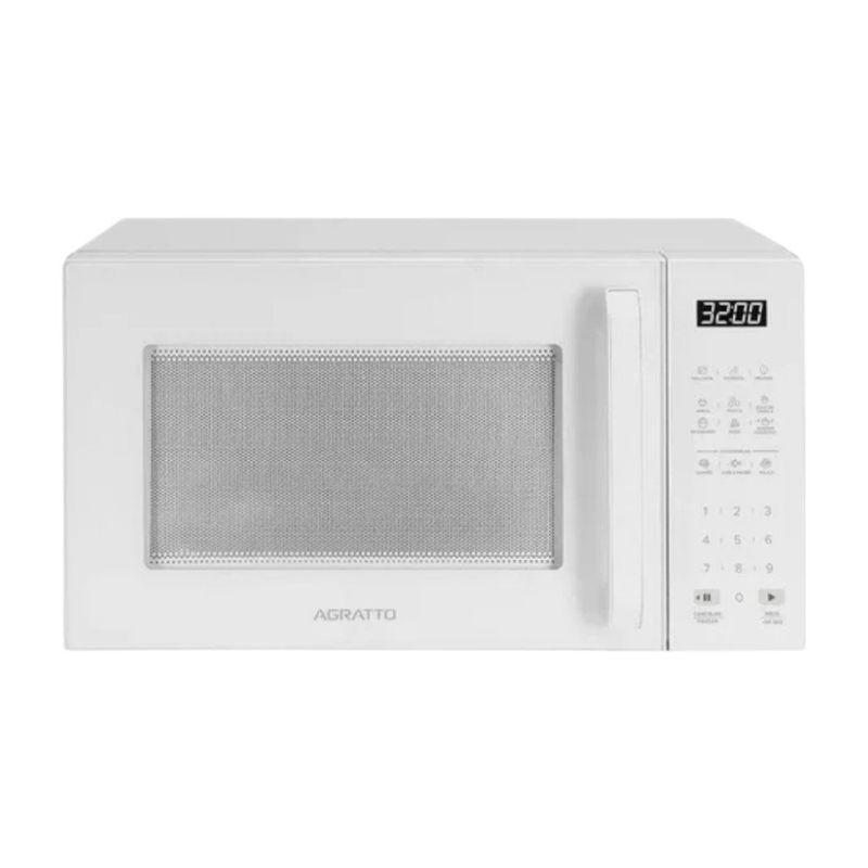 micro-ondas agratto 32l 1400w 127v branco (mp)