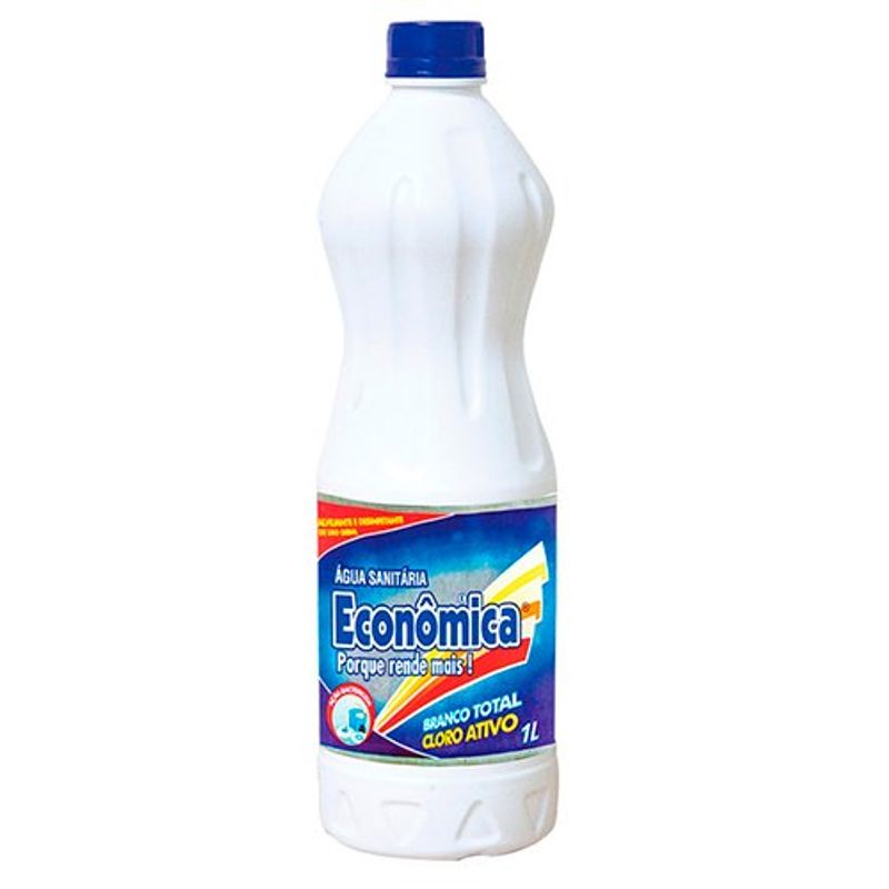 água sanitária econômica 1 litro