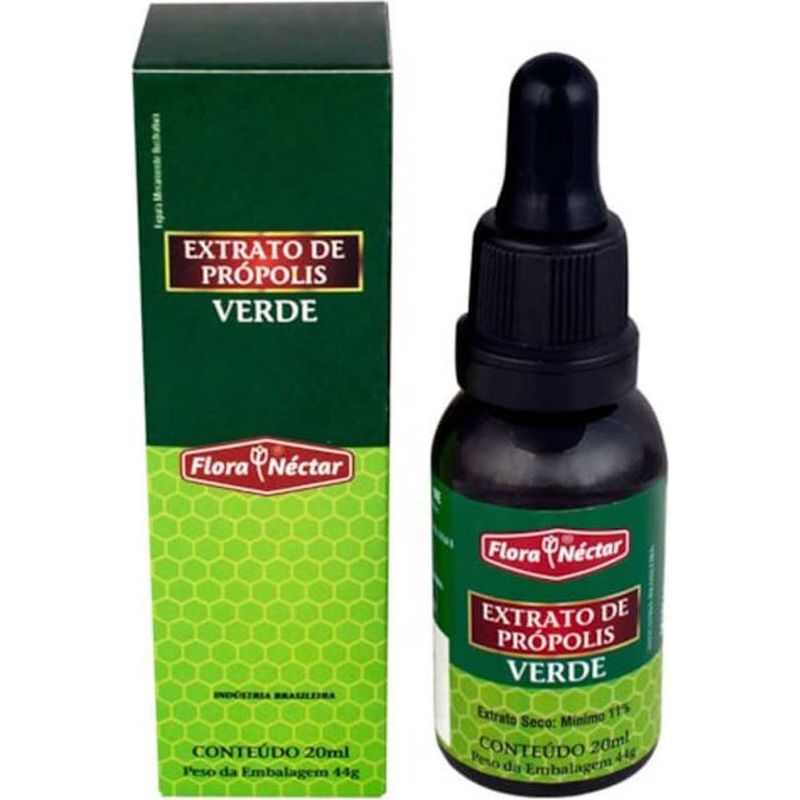 extrato de própolis verde flora néctar 20ml