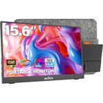 monitor portátil 15,6" innoview 1080p com usb-c e hdmi preto a-bi