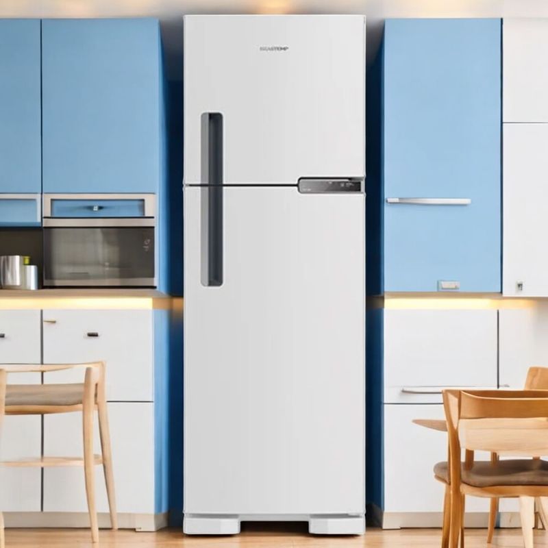 geladeira brastemp frost free duplex 375 litros compartimento extrafrio branca brm44hb