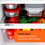 geladeira brastemp frost free duplex 375 litros compartimento extrafrio branca brm44hb