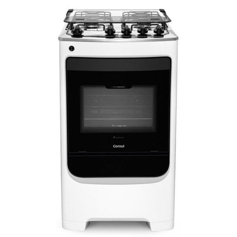 fogão 4 bocas consul automático bivolt branco cfo4nab