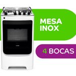 fogão 4 bocas consul automático bivolt branco cfo4nab