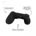 mordedor infantil dican game control vinil 6x16x20cm preto 3214 (mp)