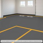 tinta acrílica piso iquine premium fosco 3,6l diapiso amarelo demarcação (mp)