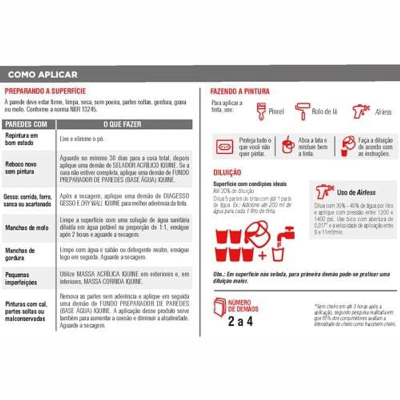 tinta acrilica iquine standard semibrilho 3,2l limpa fácil 047 azul celeste (mp)