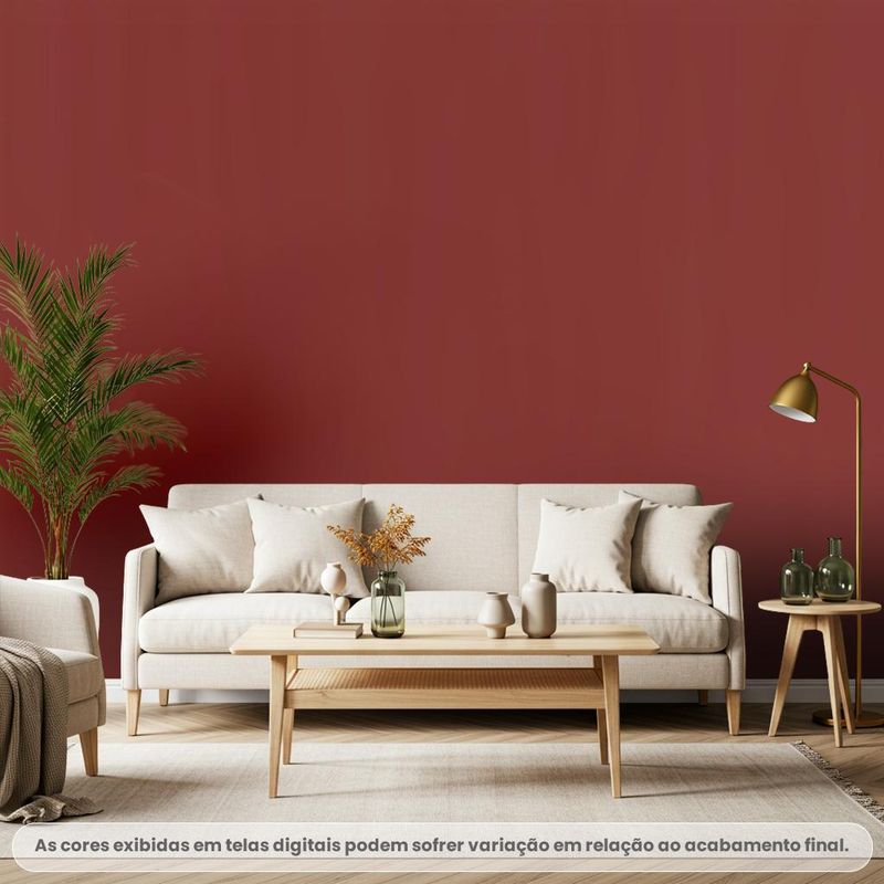 tinta acrilica iquine standard semibrilho 16l limpa fácil 1115 maçaranduba (mp)