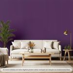 tinta acrílica iquine standard semibrilho 16l limpa fácil 1185 açaí (mp)