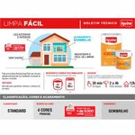 tinta acrílica iquine standard semibrilho 16l limpa fácil 1185 açaí (mp)