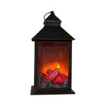 lanterna natalina decorativa cromus 27cm 4364 (mp)