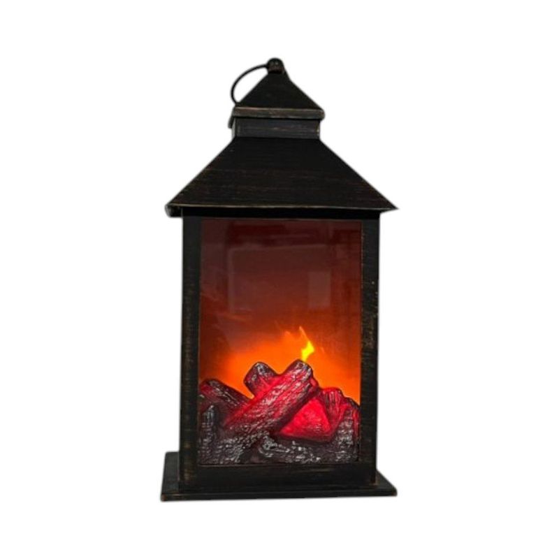 lanterna natalina decorativa cromus 27cm 4364 (mp)