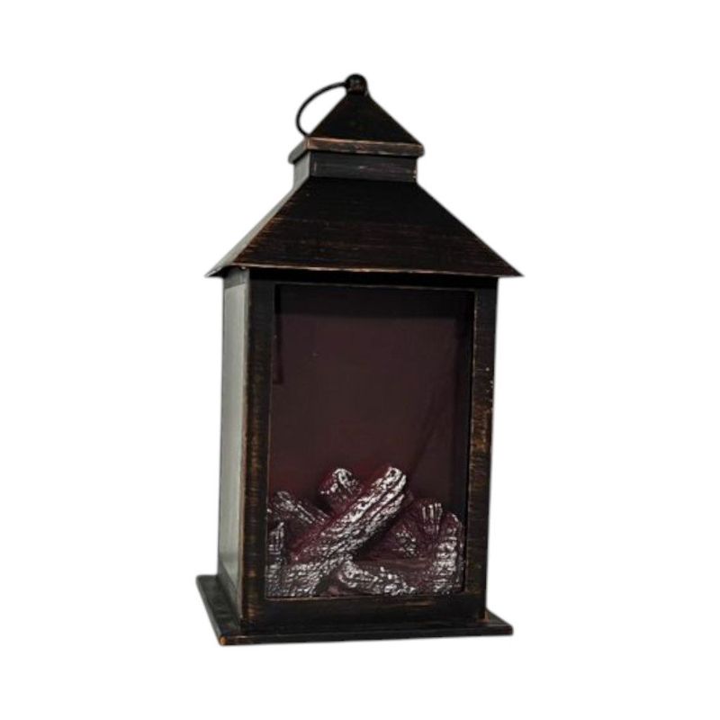 lanterna natalina decorativa cromus 27cm 4364 (mp)