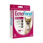 coleira antipulgas e carrapatos para cães zoetis ectofend 48cm rosa (mp)