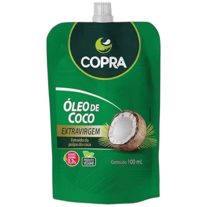 óleo de coco extra virgem copra 100ml