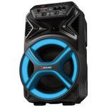caixa de som bluetooth mondial xsound 400w preto cm-400-l