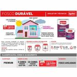 tinta acrilica iquine premium fosco-aveludado 3,2l fosco duravel 2283 fisalita (mp)