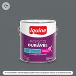 tinta acrilica iquine premium fosco-aveludado 3,2l fosco duravel 2150 chumbo (mp)