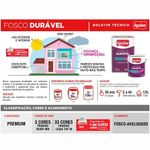 tinta acrilica iquine premium fosco-aveludado 3,2l fosco duravel 2150 chumbo (mp)